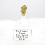 XX061 - Crystallised Gold in nugget from Papua New Guinea